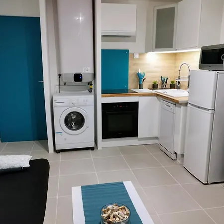 Vue Mer,acces Direct Plage,fibre,clim,parking Public Gratuit Apartment Le Barcares