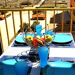Vue Mer,acces Direct Plage,fibre,clim,parking Public Gratuit شقة *