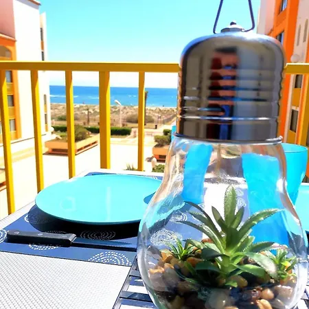 Apartment Vue Mer,acces Direct Plage,fibre,clim,parking Public Gratuit